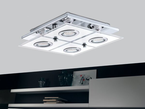 EGLO 30931 - LED Stropné svietidlo CABO 4xGU10/3W/230V