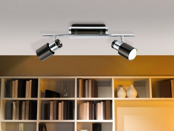 Eglo 30833 - LED bodové svietidlo DAVIDA 1 2xGU10/5W/230V