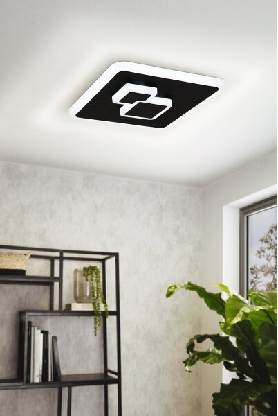 Eglo 30658 - LED Stropné svietidlo CADEGAL LED/7,8W/230V čierna