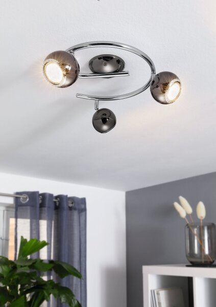 EGLO 31007 - LED Bodové svietidlo BIMEDA 3xGU10/3W LED