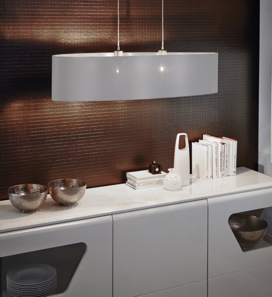 Eglo 31586 - Luster na lanku PASTERI 2xE27/60W/230V