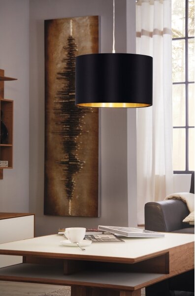 Eglo 31599 - Luster na lanku MASERLO 1xE27/60W/230V