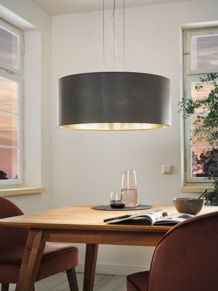 Eglo 31606 - Závesné svietidlo na lanku MASERLO 3xE27/60W/230V