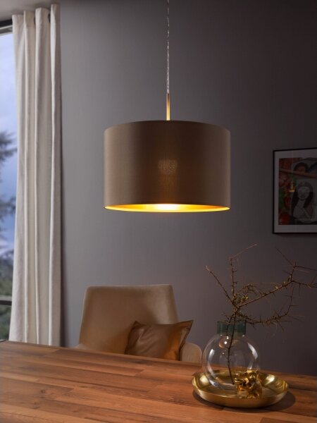 Eglo 31602 - Luster na lanku MASERLO 1xE27/60W/230V