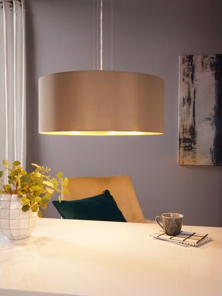 Eglo 31607 - Luster na lanku MASERLO 3xE27/60W/230V