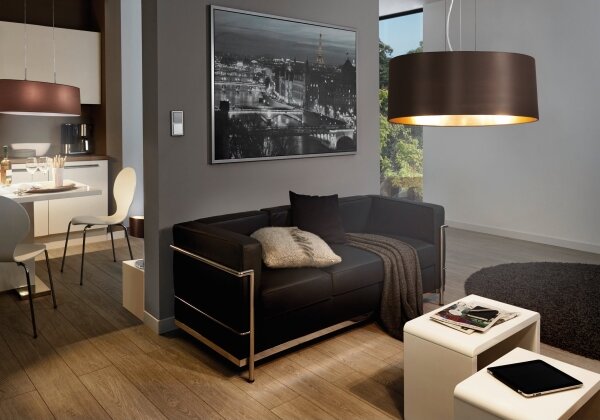 Eglo 31608 - Luster na lanku MASERLO 3xE27/60W/230V