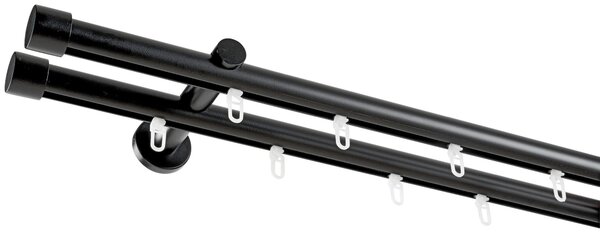 ZÁVESOVÁ TYČ S PRÍSLUŠENSTVOM 120 cm Homeware - Záclony & závesy