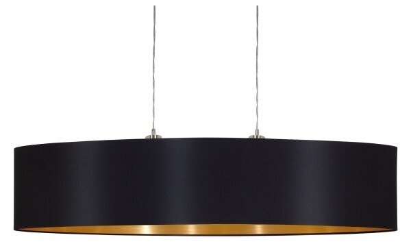 Eglo 31616 - Luster na lanku MASERLO 2xE27/60W/230V