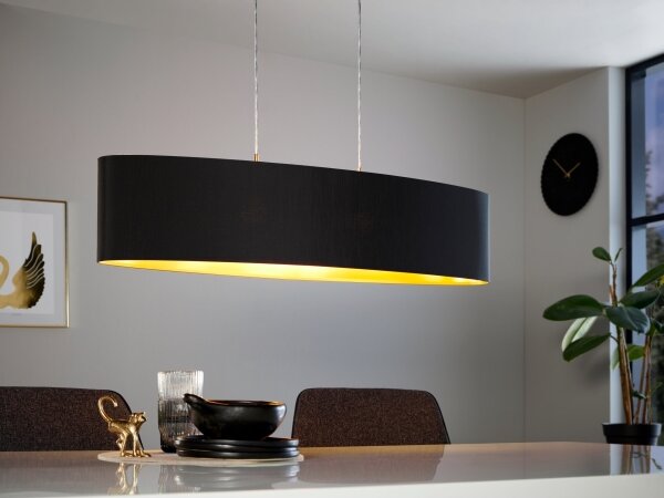 Eglo 31616 - Luster na lanku MASERLO 2xE27/60W/230V