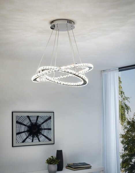 Eglo 31667 - LED závesné svietidlo VARRAZO LED/29,6W/230V