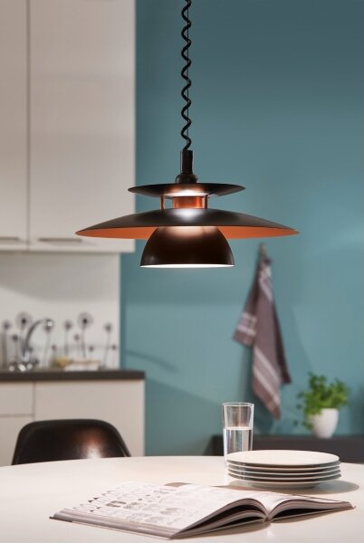Eglo 31666 - Sťahovací luster BRENDA 1xE27/60W/230V