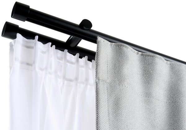 ZÁVESOVÁ TYČ S PRÍSLUŠENSTVOM 120 cm Homeware - Záclony & závesy
