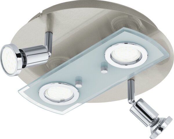 Eglo 32001 - LED stropné svietidlo PAWEDO 1 4xGU10-LED/3W/230V