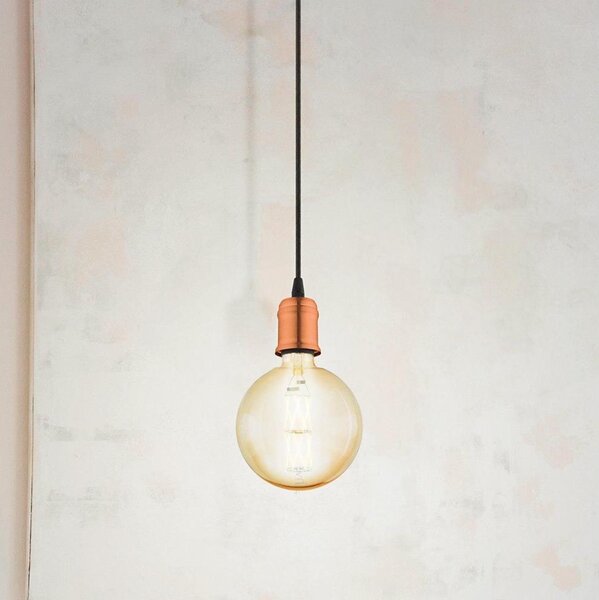 Eglo 32539 - Luster na lanku YORTH 1xE27/60W/230V