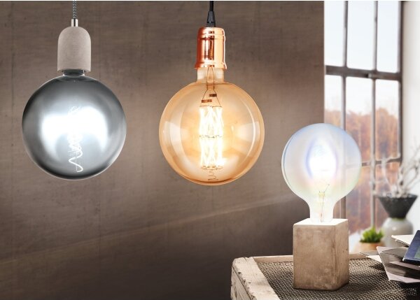 Eglo 32531 - Luster na lanku YORTH 1xE27/60W/230V