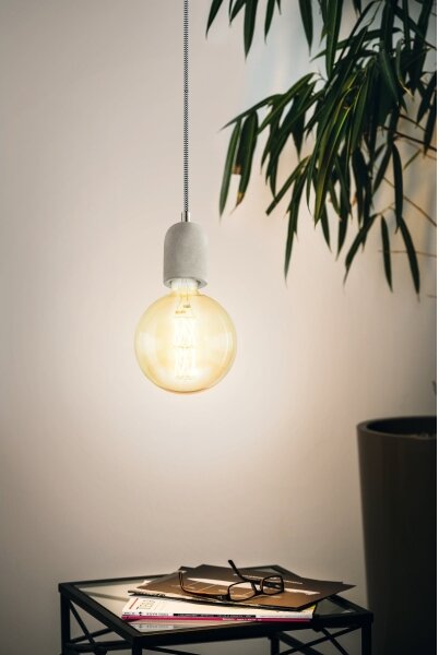 Eglo 32531 - Luster na lanku YORTH 1xE27/60W/230V