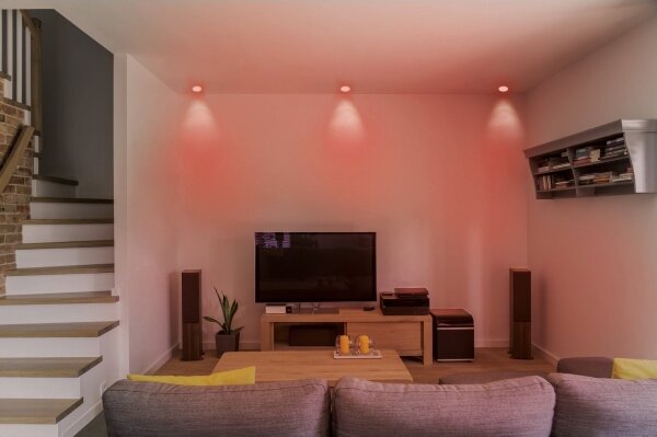 Eglo 32738 - LED RGB stmievateľné podhľadové svietidlo FUEVA-C LED/10,5W/230V