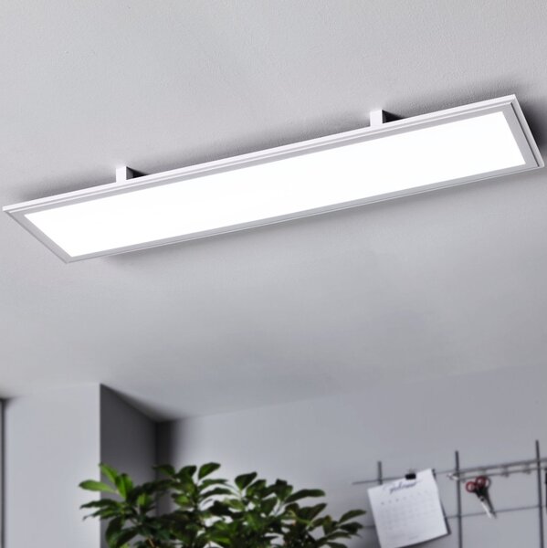 Eglo 32734 - LED RGBW stmievateľný povrchový panel SALOBRENA-C 34W/230V biela + diaľkový ovládač