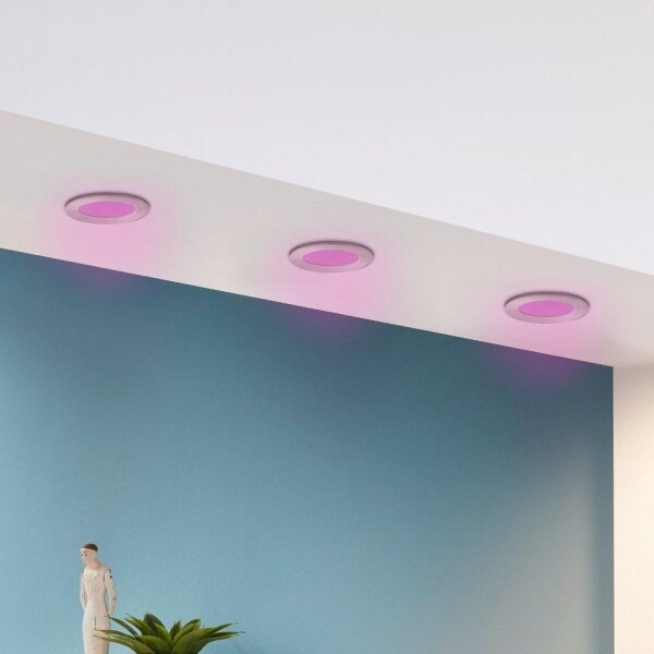 Eglo 32882-SADA 3x LED RGB stmievateľných podhľadových svietidiel FUEVA-C LED/3W/230V
