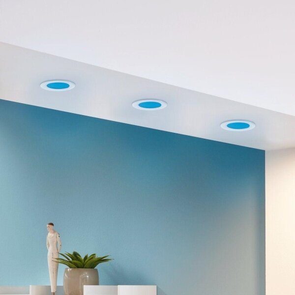 Eglo 32881-SADA 3x LED RGB stmievateľné podhľadové svietidlo FUEVA-C LED/3W/230V