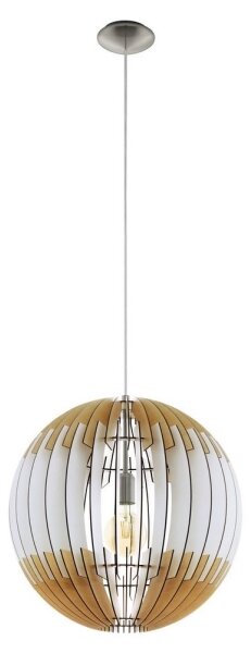Eglo 32846 - Luster na lanku OLMERO 1xE27/60W/230V