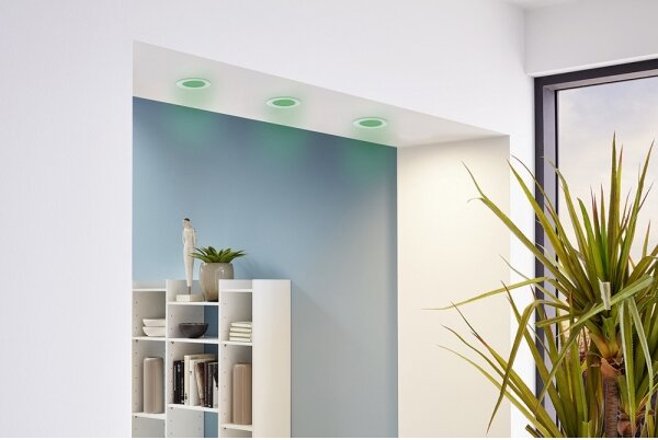 Eglo 32881-SADA 3x LED RGB stmievateľné podhľadové svietidlo FUEVA-C LED/3W/230V