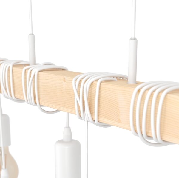 Eglo 43705 - Závesný luster TOWNSHEND na lanku 6xE27/60W/230V
