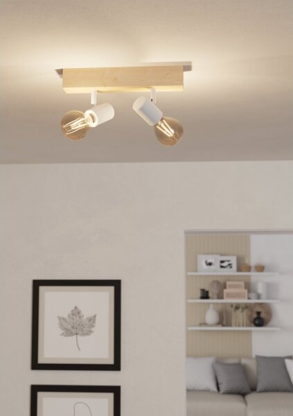 Eglo 99483 - Bodové svietidlo TOWNSHEND 3 2xE27/60W/230V
