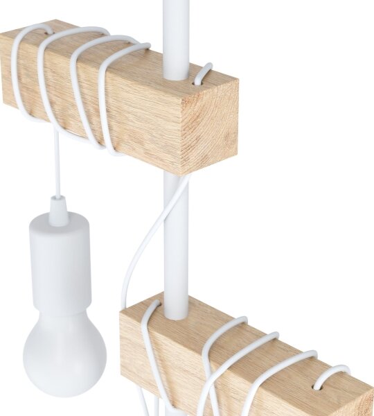 Eglo 33167 - Stojacia lampa TOWNSHEND 2xE27/10W/230V