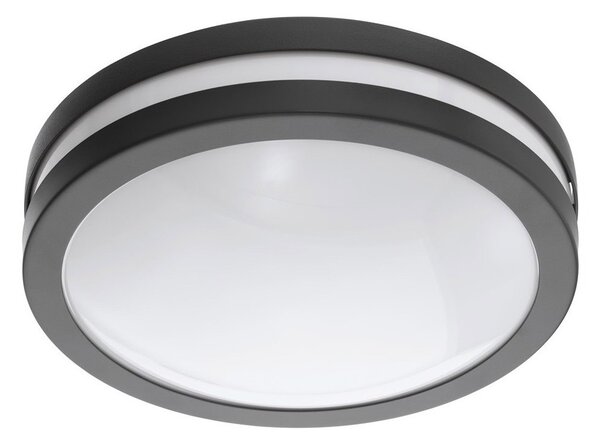 Eglo 33571 - stmievateľné LED kúpeľňové svietidlo LOCANA LED/14W/230V IP44 antracit