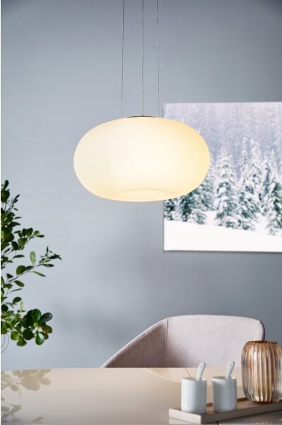 Eglo 33766 - LED RGBW Stmievateľný luster na lanku OPTICA-C LED/22W/230V