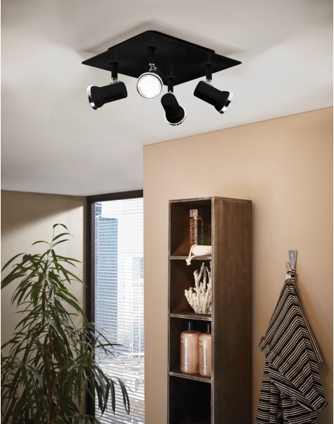 Eglo 33678 - LED Kúpeľňové bodové svietidlo TAMARA 1 4xGU10/3,3W/230V IP44