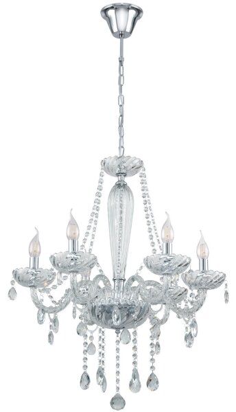 Eglo 39099 - Luster BASILANO 1 6xE14/40W/230V