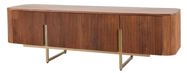 Dizajnový TV stolík Daichi 160 cm mango