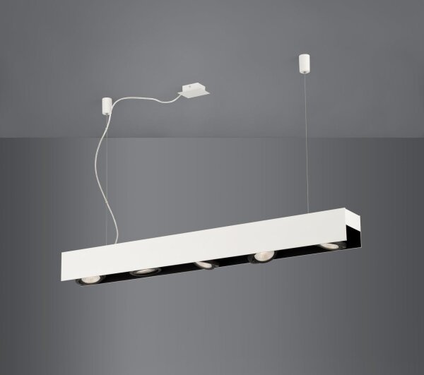 Eglo 39372 - LED Stmievateľný luster na lanku BADALONA 5xLED/5,4W/230V