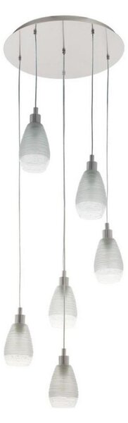 Eglo 39502 - Luster na lanku SIRACUSA 6xE27/60W/230V