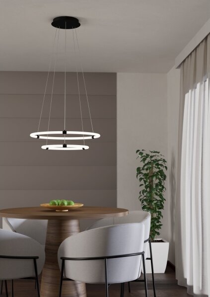 Eglo 39839 - LED luster na lanku BANDERILLAS LED/22W/230V