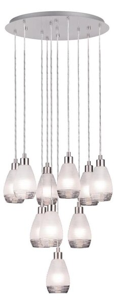 Eglo 39503 - Luster na lanku SIRACUSA 10xE27/60W/230V