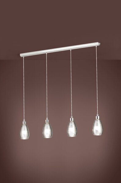 Eglo 39504 - Luster na lanku SIRACUSA 4xE27/60W/230V
