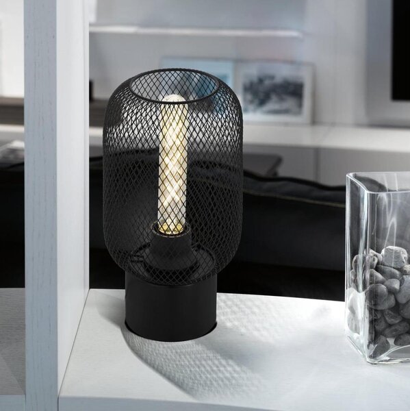 Eglo 43096 - Stolná lampa WRINGTON 1xE27/60W/230V