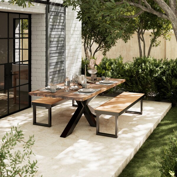 ZÁHRADNÝ STÔL, drevo, 200/100/76 cm Ambia Garden - Online Only záhrada, Online Only