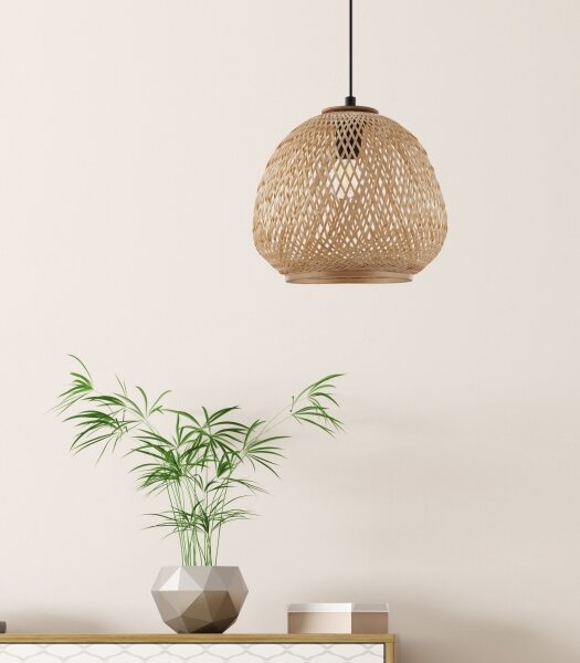 Eglo 43261 - Luster na lanku DEMBLEBY 1xE27/40W/230V