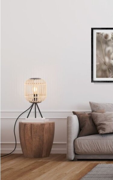 Eglo 43218 - Stolná lampa BORDESLEY 1xE27/28W/230V