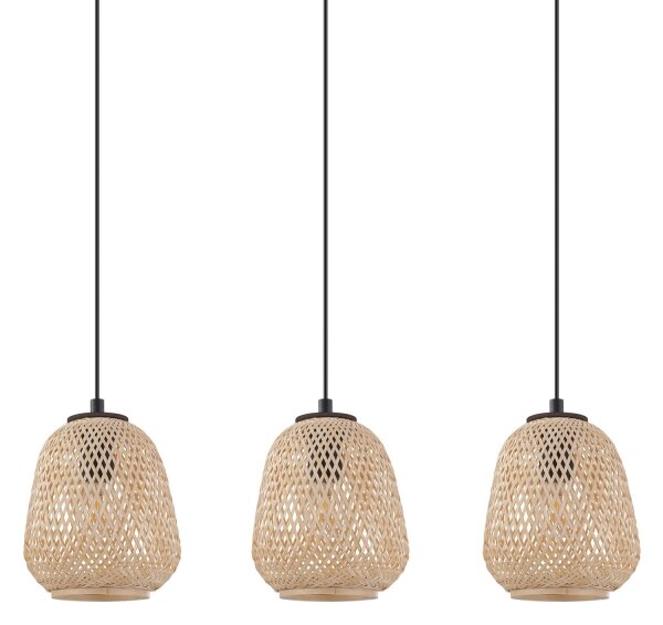 Eglo 43262 - Luster na lanku DEMBLEBY 3xE27/40W/230V