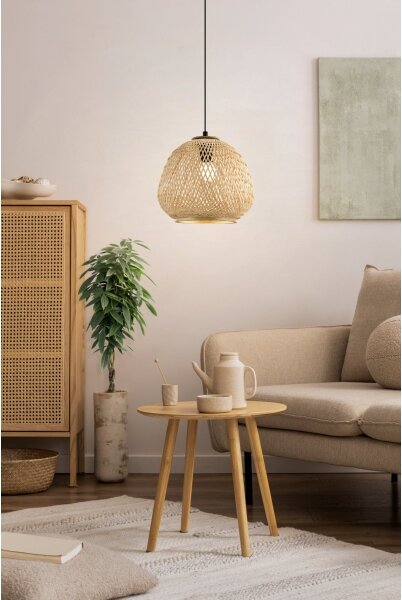 Eglo 43261 - Luster na lanku DEMBLEBY 1xE27/40W/230V