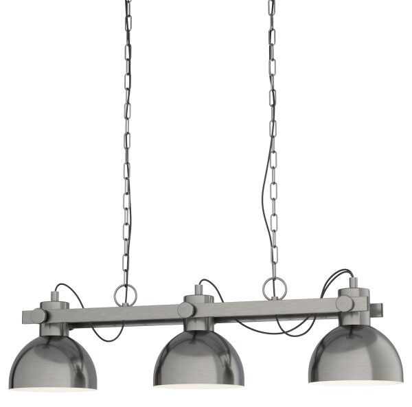 Eglo 43168 - Luster na reťazi LUBENHAM 3xE27/28W/230V