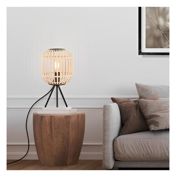 Eglo 43218 - Stolná lampa BORDESLEY 1xE27/28W/230V