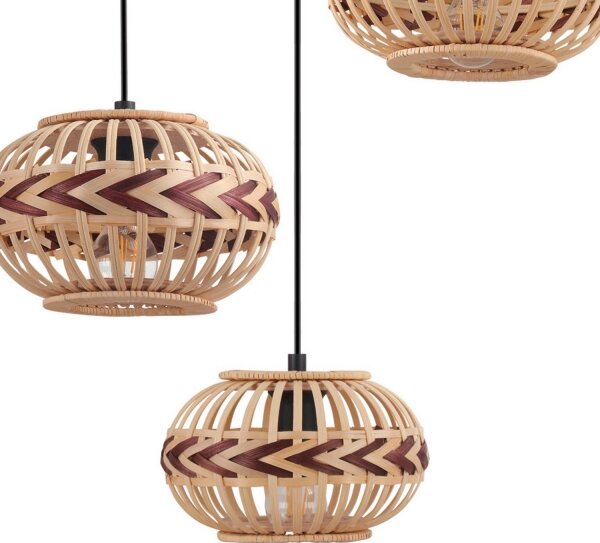Eglo 43273 - Luster na lanku DONDARRION 3xE27/40W/230V