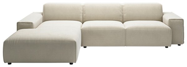 ROHOVÁ SEDAČKA, textil, prírodná farba Livetastic - Sedačky, Online Only