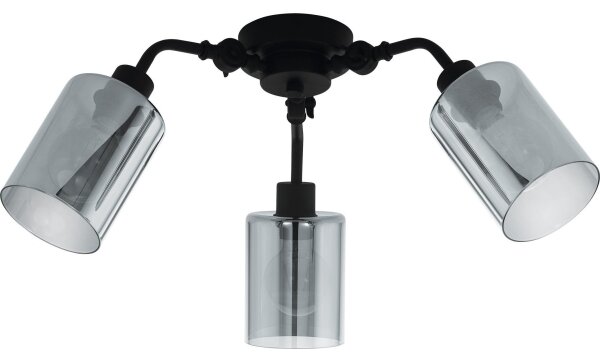 Eglo 43308 - Prisadený luster FORESTBURG 3xE27/40W/230V